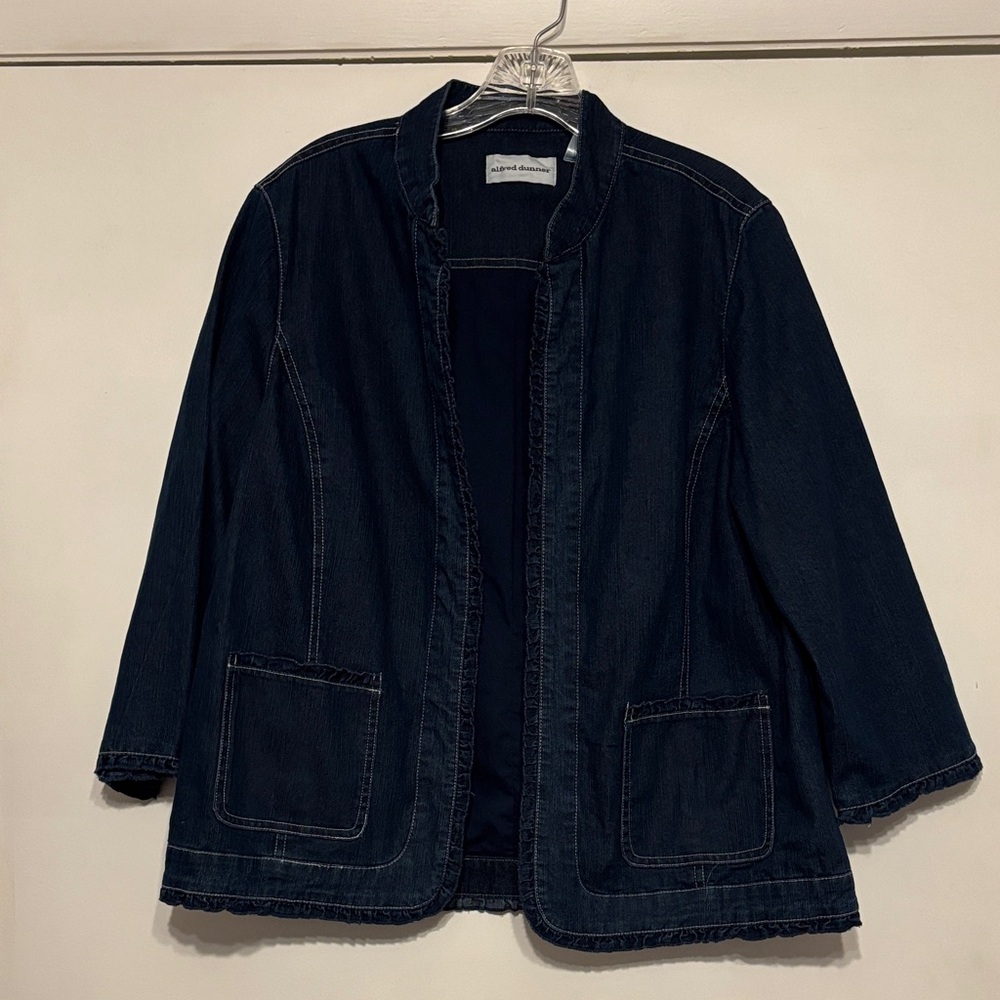 Dark Blue Lightweight Jean Jacket